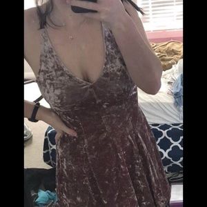 velvet dress